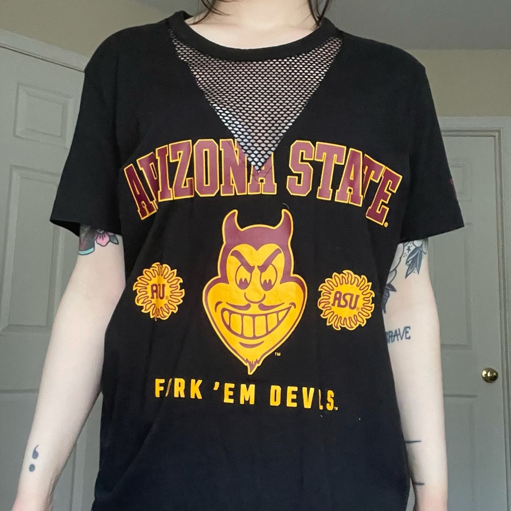 PINK ASU tee